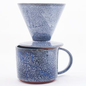 Open image in slideshow, Blue Pour Over Set
