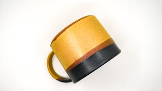 Mustard & Black Pour Over Set